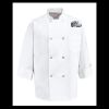 Eight Pearl Button Chef Coat - Tall Sizes Thumbnail