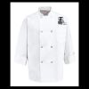 Eight Pearl Button Chef Coat - Tall Sizes Thumbnail
