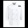 Eight Pearl Button Chef Coat - Tall Sizes Thumbnail