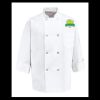 Eight Pearl Button Chef Coat - Tall Sizes Thumbnail