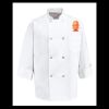 Eight Pearl Button Chef Coat - Tall Sizes Thumbnail