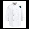 Eight Pearl Button Chef Coat - Tall Sizes Thumbnail