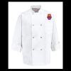 Eight Pearl Button Chef Coat - Tall Sizes Thumbnail