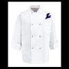 Eight Pearl Button Chef Coat - Tall Sizes Thumbnail