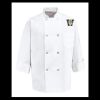Eight Pearl Button Chef Coat - Tall Sizes Thumbnail