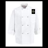 Eight Pearl Button Chef Coat - Tall Sizes Thumbnail