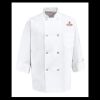 Eight Pearl Button Chef Coat - Tall Sizes Thumbnail