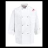 Eight Pearl Button Chef Coat - Tall Sizes Thumbnail