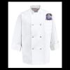 Eight Pearl Button Chef Coat - Tall Sizes Thumbnail