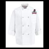 Eight Pearl Button Chef Coat - Tall Sizes Thumbnail