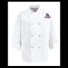 Eight Pearl Button Chef Coat - Tall Sizes Thumbnail