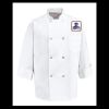 Eight Pearl Button Chef Coat - Tall Sizes Thumbnail