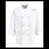 Eight Pearl Button Chef Coat - Tall Sizes Thumbnail
