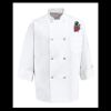Eight Pearl Button Chef Coat - Tall Sizes Thumbnail