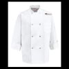 Eight Pearl Button Chef Coat - Tall Sizes Thumbnail