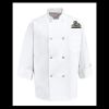 Eight Pearl Button Chef Coat - Tall Sizes Thumbnail