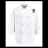 Eight Pearl Button Chef Coat - Tall Sizes Thumbnail