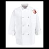 Eight Pearl Button Chef Coat - Tall Sizes Thumbnail