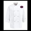 Eight Pearl Button Chef Coat - Tall Sizes Thumbnail