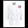 Eight Pearl Button Chef Coat - Tall Sizes Thumbnail