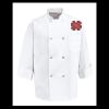 Eight Pearl Button Chef Coat - Tall Sizes Thumbnail