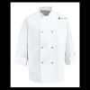 Eight Pearl Button Chef Coat - Tall Sizes Thumbnail