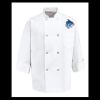 Eight Pearl Button Chef Coat - Tall Sizes Thumbnail