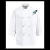 Eight Pearl Button Chef Coat - Tall Sizes Thumbnail