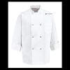 Eight Pearl Button Chef Coat - Tall Sizes Thumbnail