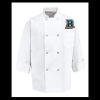 Eight Pearl Button Chef Coat - Tall Sizes Thumbnail