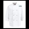 Eight Pearl Button Chef Coat - Tall Sizes Thumbnail