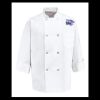 Eight Pearl Button Chef Coat - Tall Sizes Thumbnail