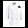 Eight Pearl Button Chef Coat - Tall Sizes Thumbnail