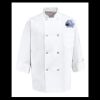 Eight Pearl Button Chef Coat - Tall Sizes Thumbnail
