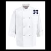 Eight Pearl Button Chef Coat - Tall Sizes Thumbnail