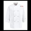 Eight Pearl Button Chef Coat - Tall Sizes Thumbnail