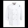 Eight Pearl Button Chef Coat - Tall Sizes Thumbnail