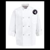 Eight Pearl Button Chef Coat - Tall Sizes Thumbnail