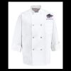 Eight Pearl Button Chef Coat - Tall Sizes Thumbnail
