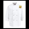 Eight Pearl Button Chef Coat - Tall Sizes Thumbnail