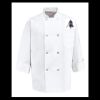 Eight Pearl Button Chef Coat - Tall Sizes Thumbnail
