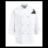 Eight Pearl Button Chef Coat - Tall Sizes Thumbnail