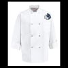 Eight Pearl Button Chef Coat - Tall Sizes Thumbnail