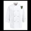 Eight Pearl Button Chef Coat - Tall Sizes Thumbnail