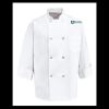 Eight Pearl Button Chef Coat - Tall Sizes Thumbnail