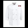 Eight Pearl Button Chef Coat - Tall Sizes Thumbnail