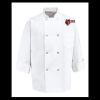 Eight Pearl Button Chef Coat - Tall Sizes Thumbnail