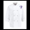 Eight Pearl Button Chef Coat - Tall Sizes Thumbnail