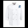 Eight Pearl Button Chef Coat - Tall Sizes Thumbnail