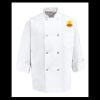 Eight Pearl Button Chef Coat - Tall Sizes Thumbnail